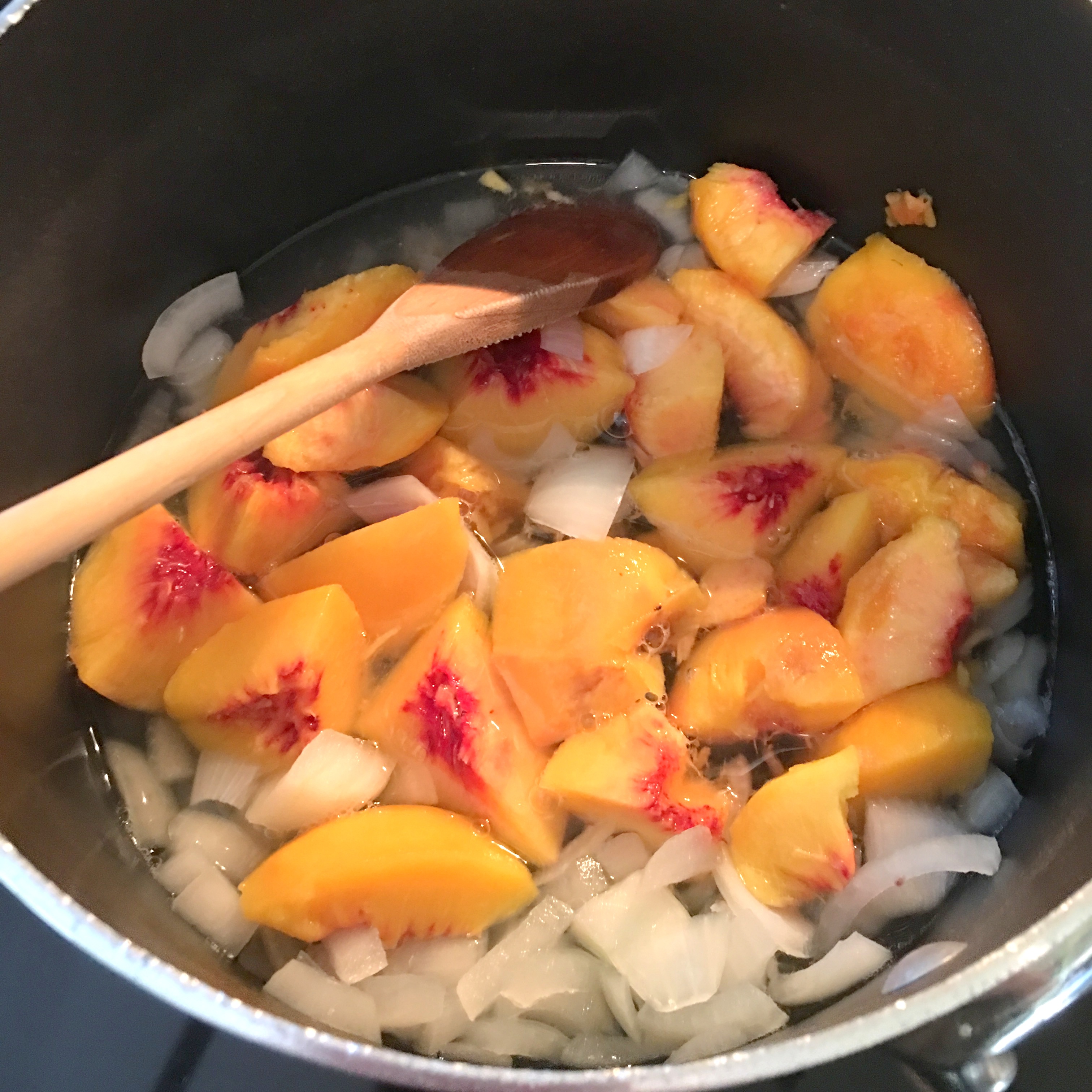 peaches and onion Palatable Pastime Palatable Pastime