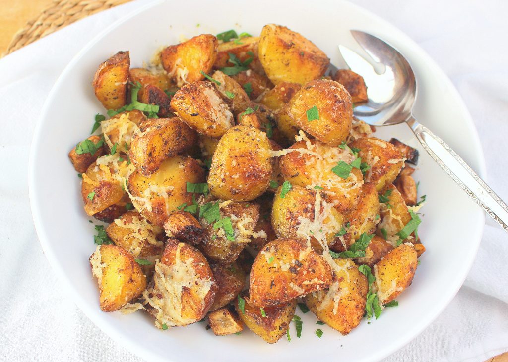 Oven Roasted Garlic Potatoes Palatable Pastime Palatable Pastime