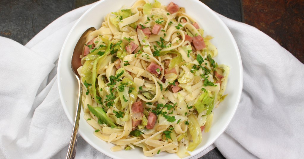 Cabbage and Noodles (PA Dutch Haluski) Palatable Pastime Palatable