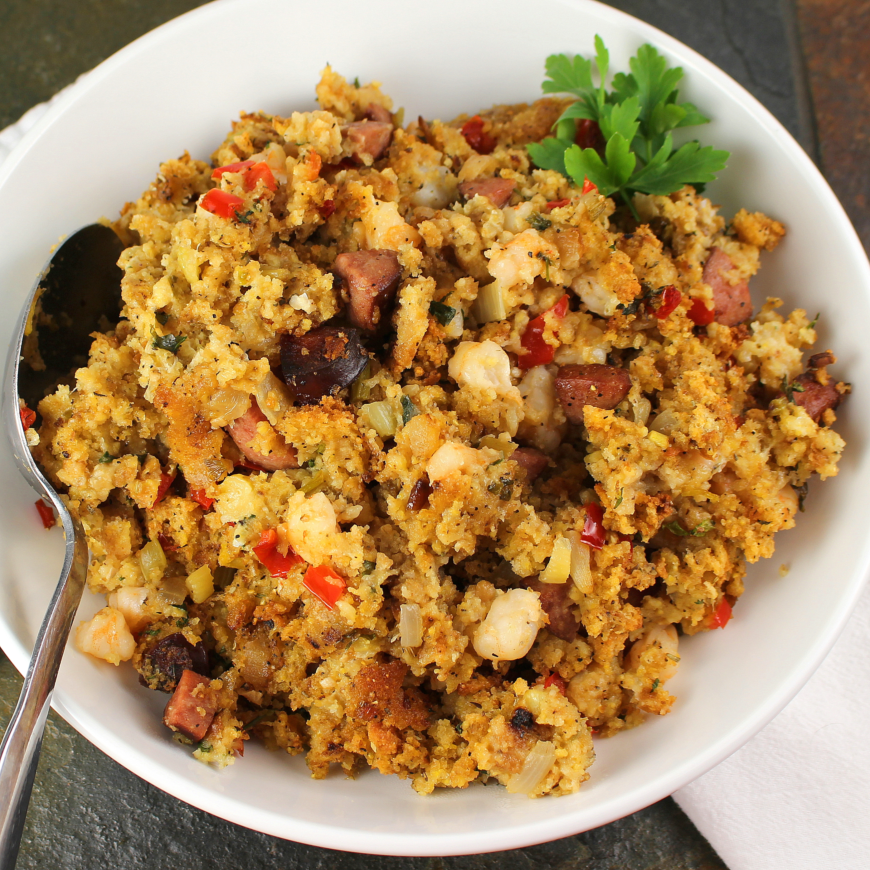 old fashioned dressing with sausage Grandma's Old Fashioned Sausage Herb Stuffing